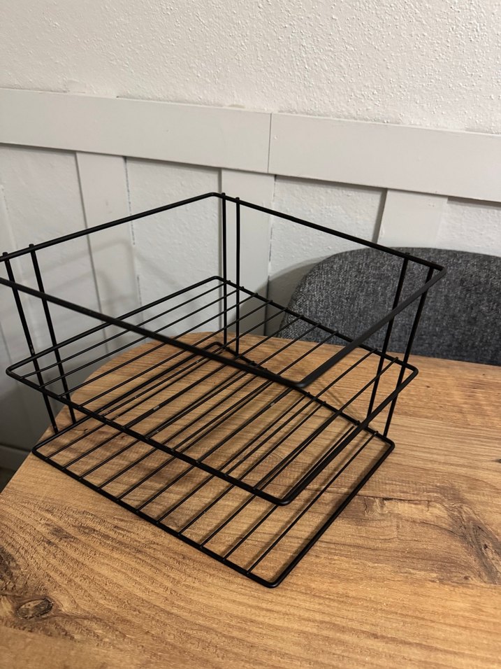 Dolap İçi Metal Raf / Düzenleyici  Siyah - Görsel 2