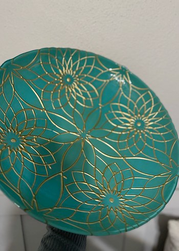 Özel tasarım el yapımı dekoratif tabak - Görsel 4