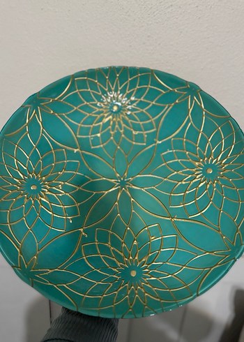 Özel tasarım el yapımı dekoratif tabak - Görsel 3