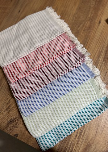 Nakışlı Çok Renkli Bohem Mutfak Havlusu - Görsel 4