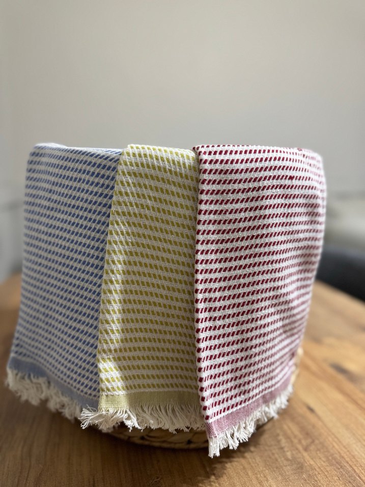 Nakışlı Çok Renkli Bohem Mutfak Havlusu - Görsel 2