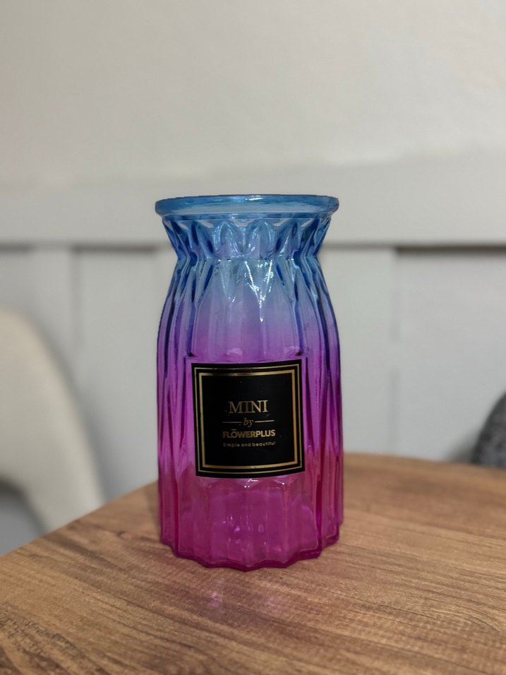 Renkli Mini Cam Vazo - Görsel 2