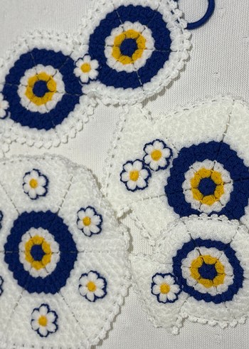 El Yapımı Bohem Motifli Örgü Süsler - Görsel 2