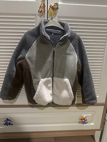 Zara peluş mont
