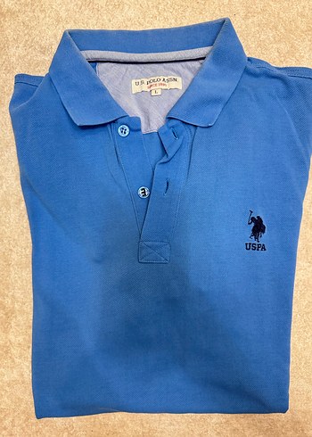 Kısa Kollu Kırmızı Süet Polo Tişört - Görsel 6