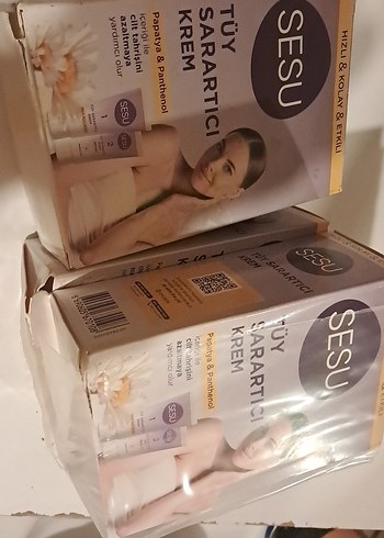 SESÜ Tüy Sarartıcı Krem 35g + 18g - Görsel 2