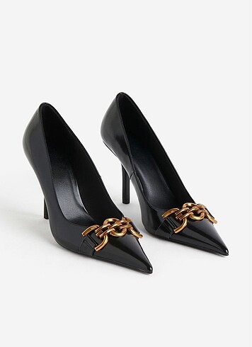 Kadın Siyah Topuklu Stiletto