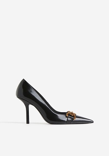 38 Beden siyah Renk Kadın Siyah Topuklu Stiletto