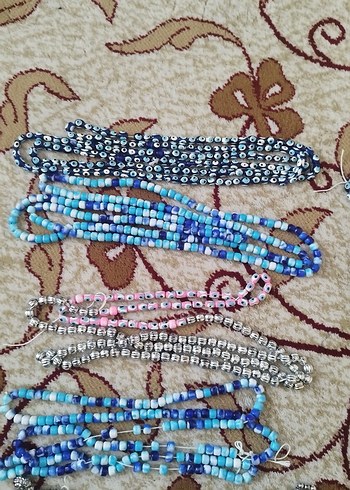 Renkli Bohem Erkek Tesbih Seti - Görsel 2