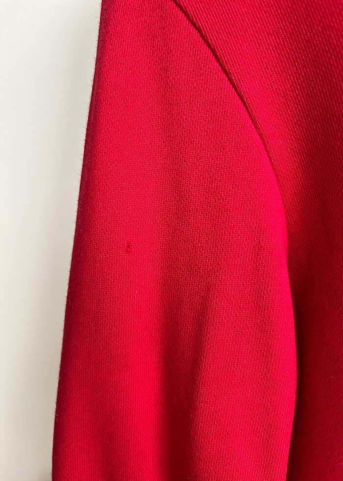 Zara kırmızı günlük elbise - Görsel 3