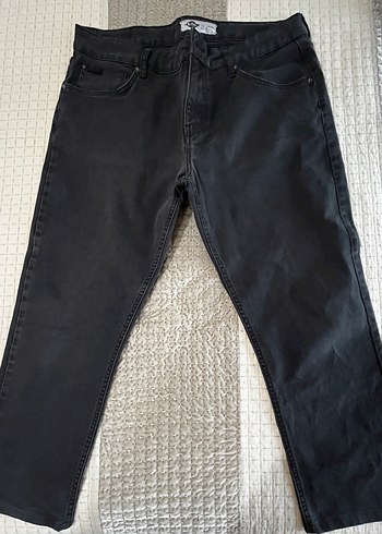 Lee cooper Siyah Baskılı Rahat Kesim Erkek Kot Pantolon - Görsel 3