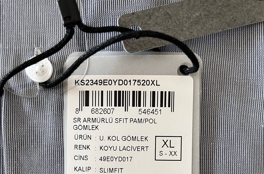 Kiğılı Slim Fit Uzun Kollu Erkek Gömlek - Görsel 3