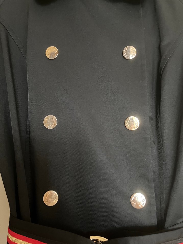 Kayra Kemerli Siyah Kadın Trençkot - Görsel 3