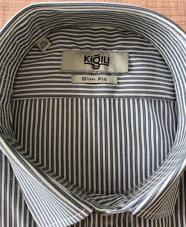 Kiğılı Erkek Çizgili Uzun Kollu Gömlek - Görsel 2