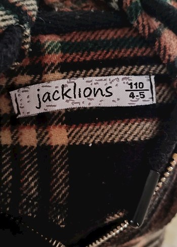 Jacklions Erkek Kahverengi Street Wear Rozet