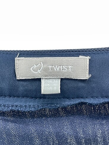 38 Beden lacivert Renk Twist Uzun Etek %70 İndirimli.