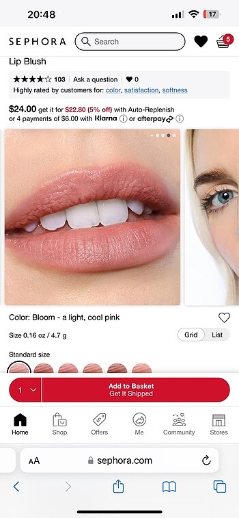 Beden Refy lip blush