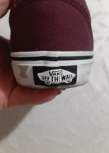 37 Beden Bordo Vans Kadın Spor Ayakkabı