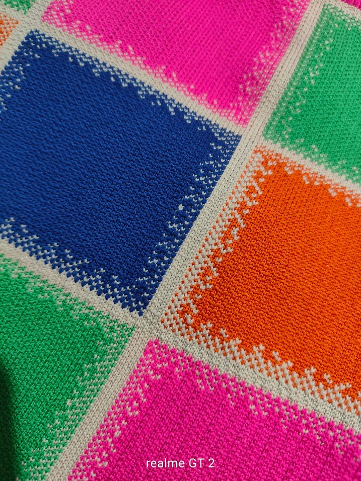 Renkli Kareli Etek - Görsel 2