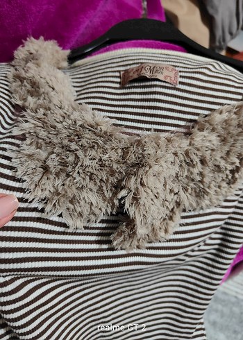 çizgili bluz - Görsel 4