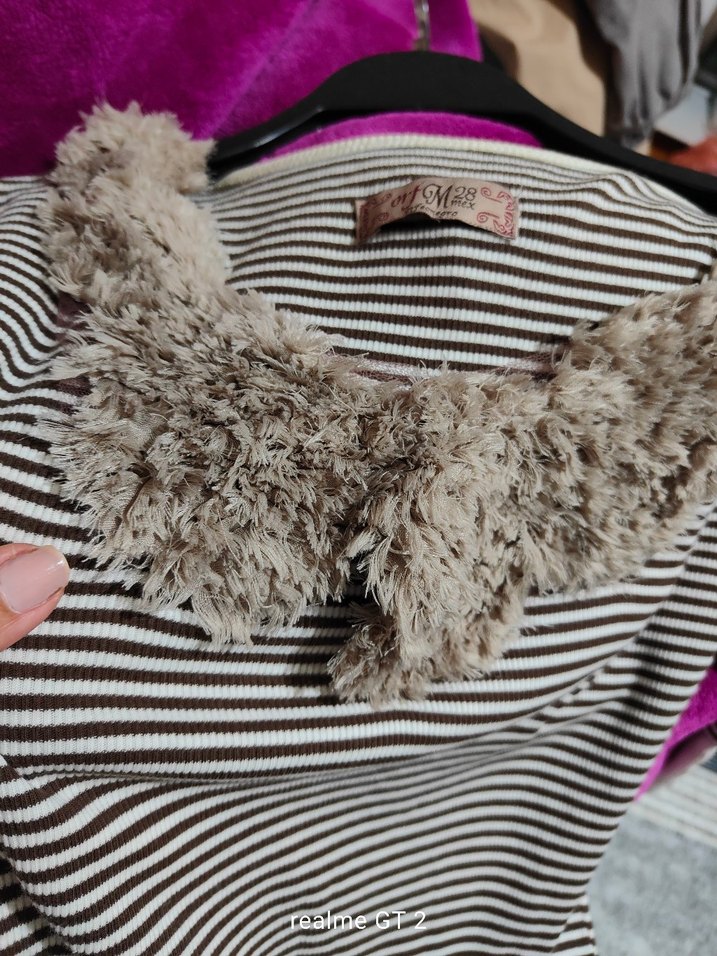 çizgili bluz - Görsel 4