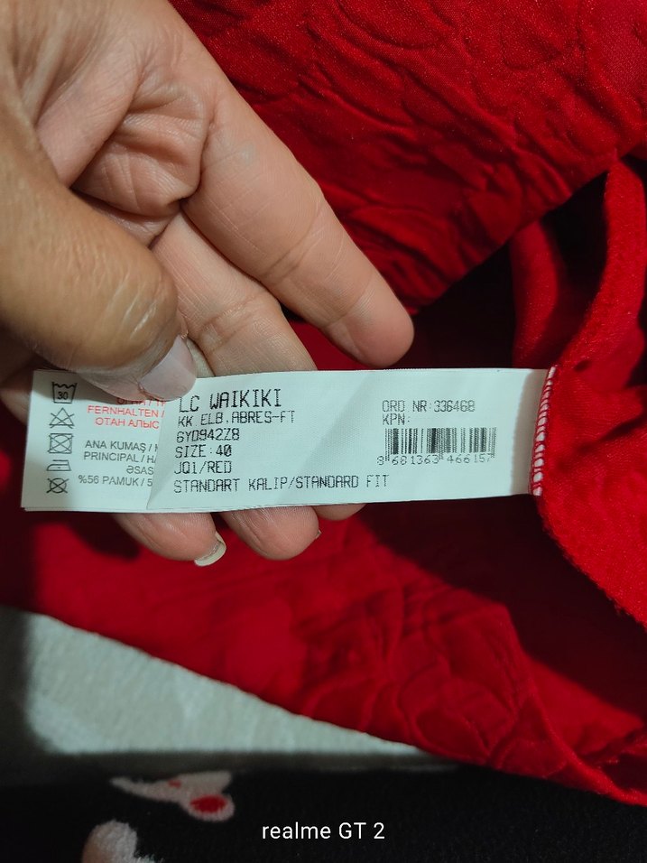 Kolsuz Kırmızı Midi Elbise - Görsel 5