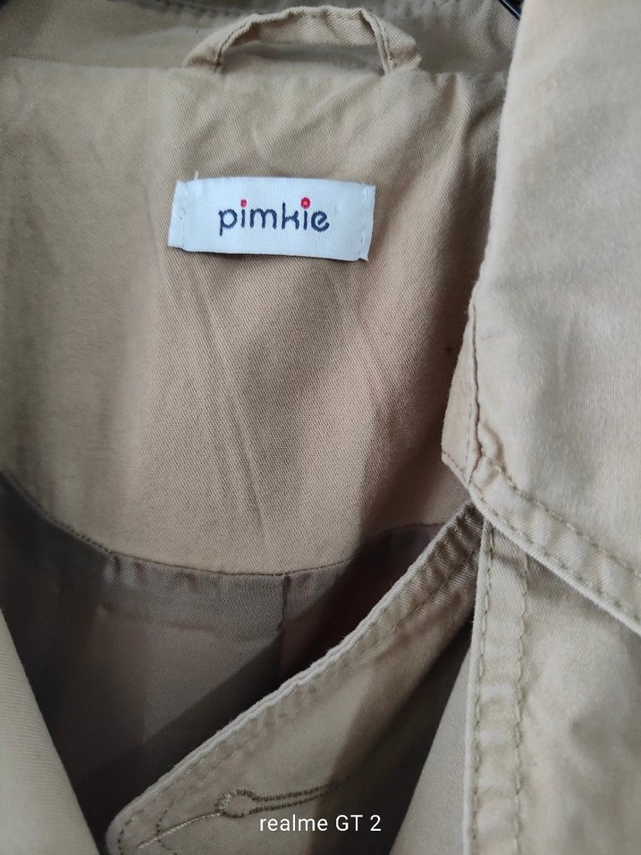 Kadın Bej Midi Trençkot - Görsel 5