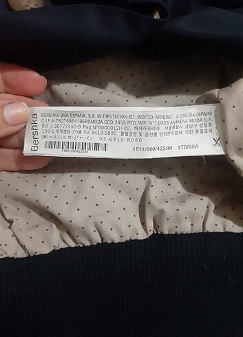 Bershka Lacivert bershka ceket 