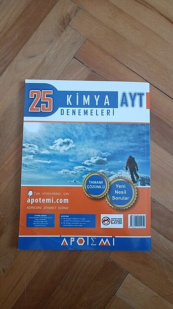  Apotemi ayt kimya