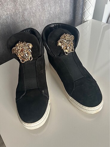 Versace Hakiki deri marka ayakkabı