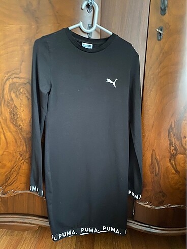 Puma siyah penye elbise
