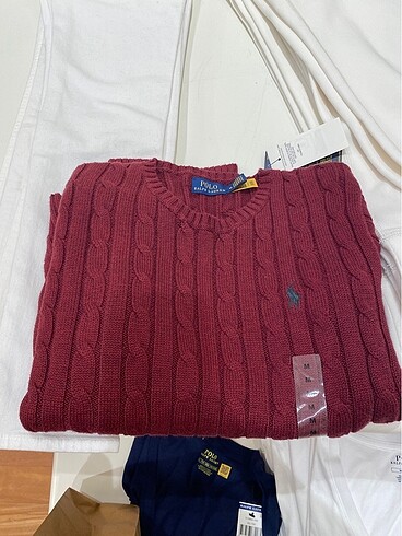 Ralph Lauren bordo kazak