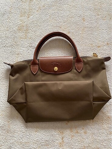 Longchamp haki renk S beden çanta