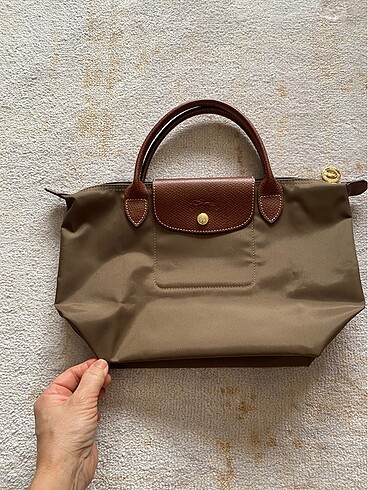 Longchamp Longchamp haki renk S beden çanta