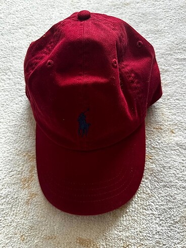 Ralph Lauren bordo şapka