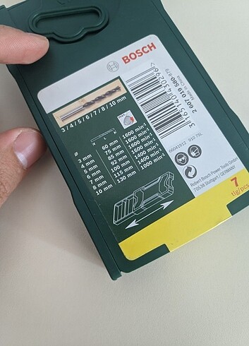  Beden Renk Bosch Ahşap matkap ucu seti