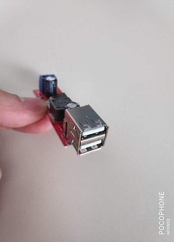 2 usb girişli şarj devresi