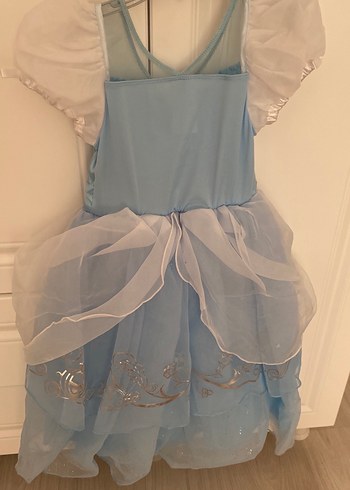 Işıltılı Mavi Kız Çocuk Kostümü - Görsel 5