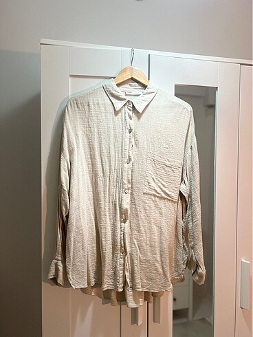 Pull and Bear pull and bear muslin gomlek