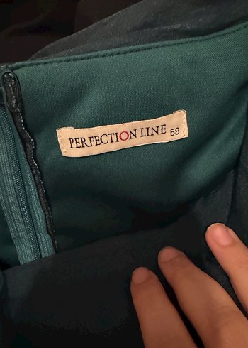 Yeşil Drapeli Uzun Straplez Kadın Elbise - Görsel 4