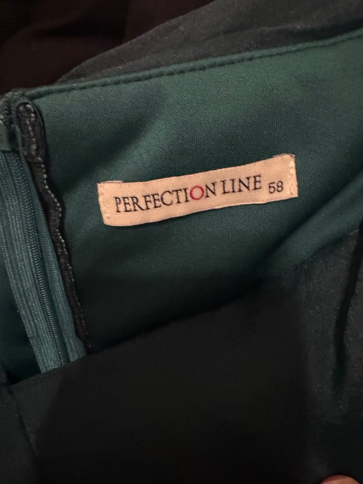 Yeşil Drapeli Uzun Straplez Kadın Elbise - Görsel 3