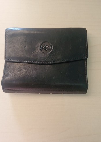 Samsonite Siyah Deri Cuzdan