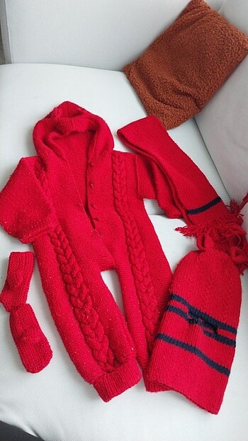 5 PARÇA - EL ÖRGÜSÜ SET - 9AY/1 YAŞ