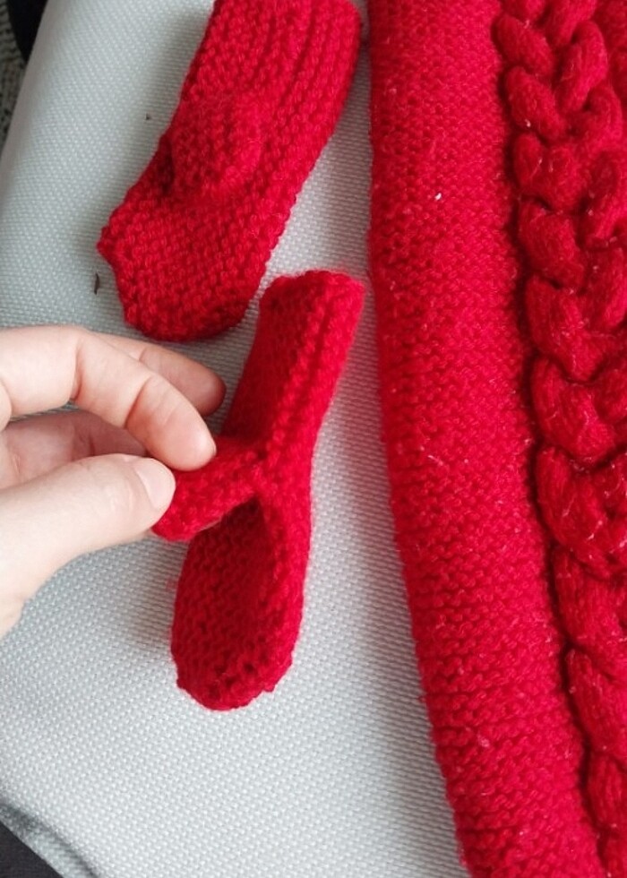 5 PARÇA - EL ÖRGÜSÜ SET - 9AY/1 YAŞ  - Görsel 3