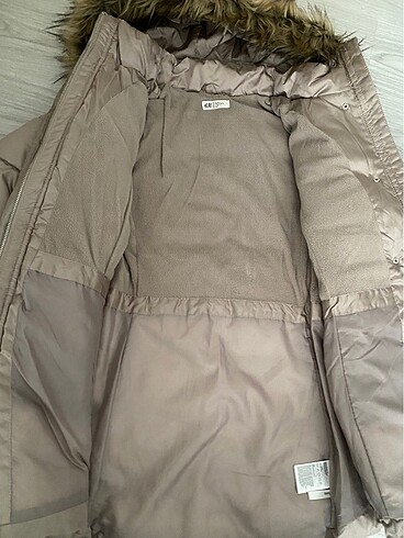 12-13 Yaş Beden camel Renk H&M mont