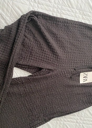 Zara Bubble kumaş bol paça pantolon