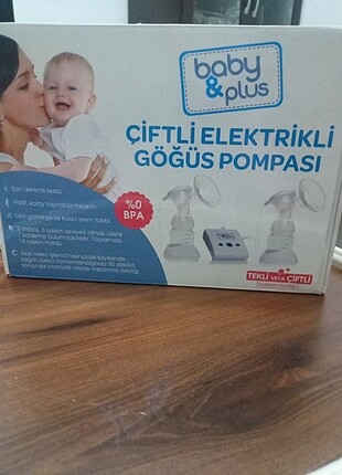 Baby&plus Çift Elelektirikli Göğüs Pompası