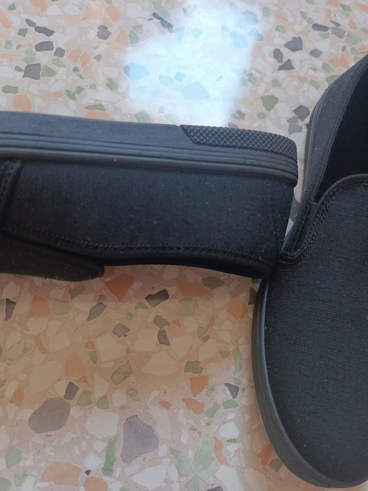 Erkek Siyah rahat sandalet - Görsel 3