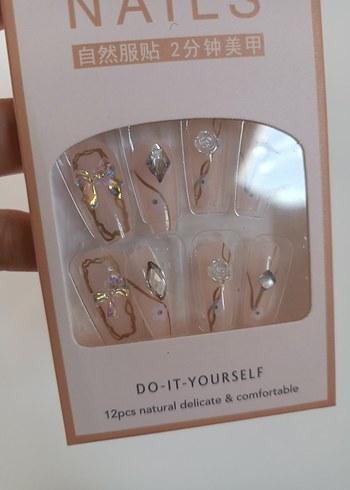 Renkli Kendin Yap Takma tırnak - Görsel 8