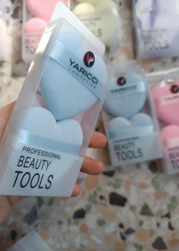 Pastel Renkli Profesyonel Makyaj Süngeri Seti - Görsel 3